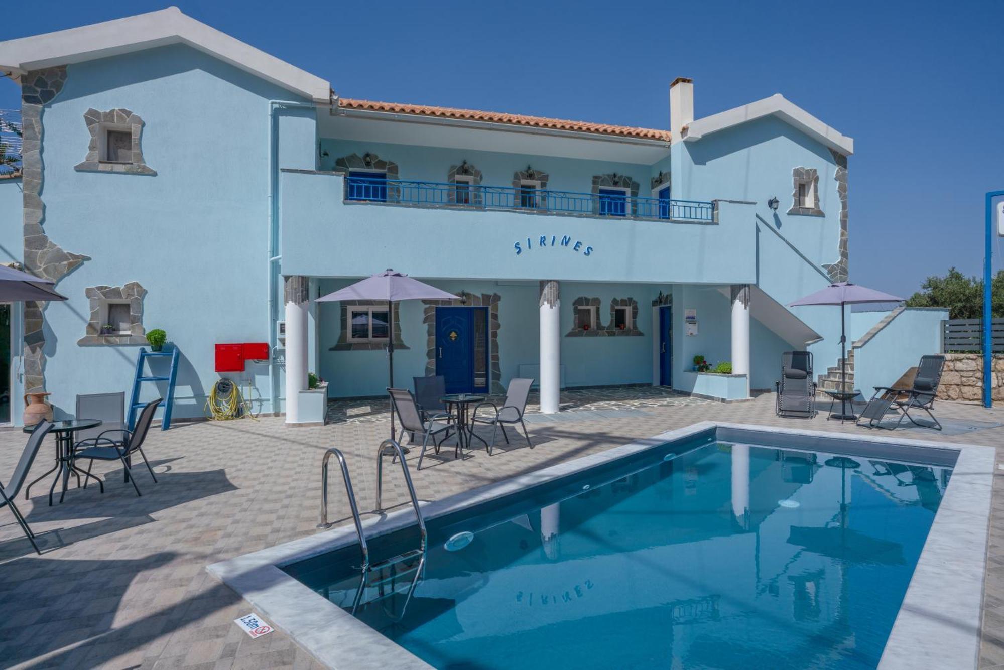 Sirines Aparthotel Vlachata Exterior photo